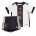 Cheap Germany Leon Goretzka #8 Home Football Kit Children World Cup 2022 Short Sleeve (+ pants)
